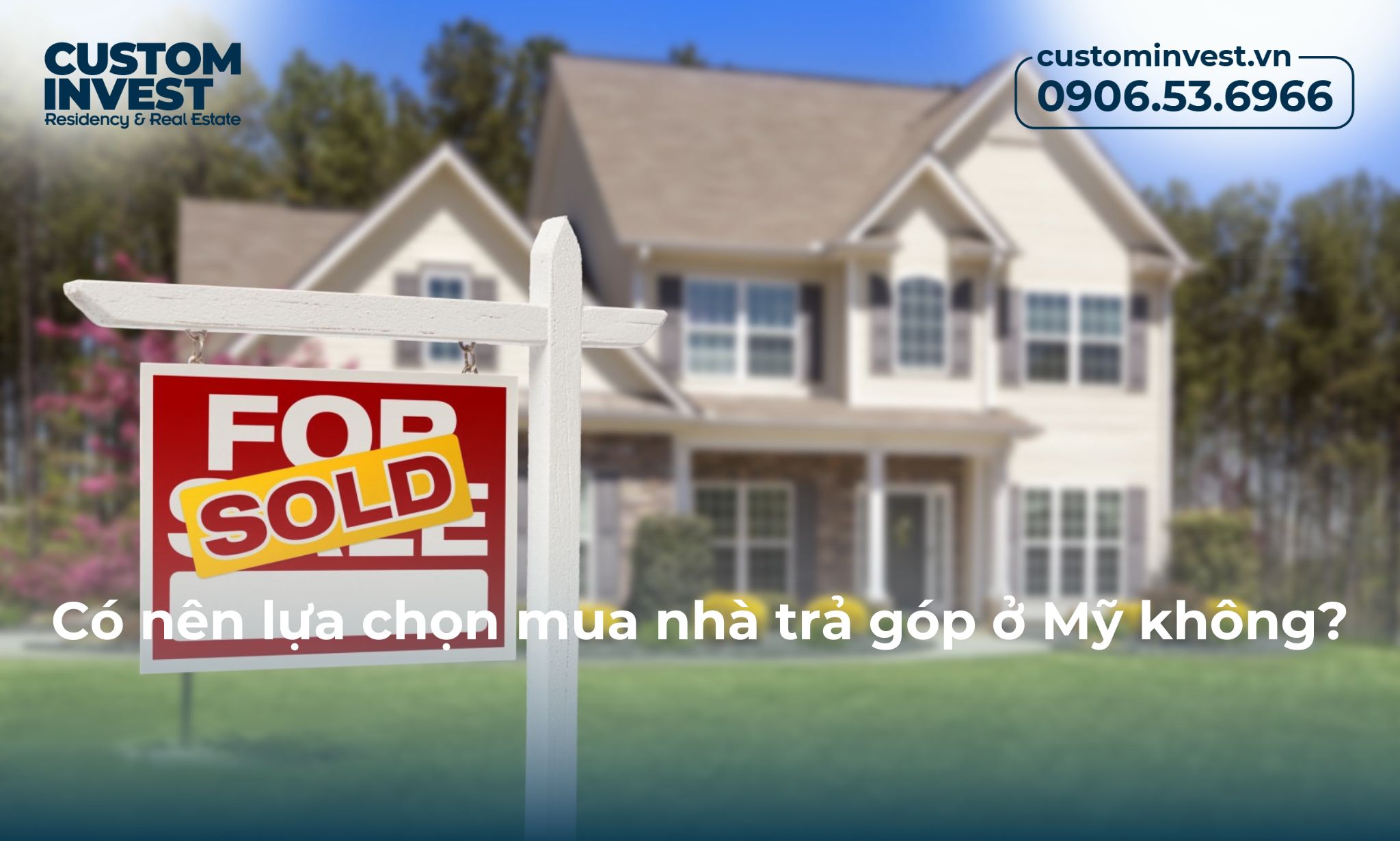 mua nhà trả góp ở mỹ