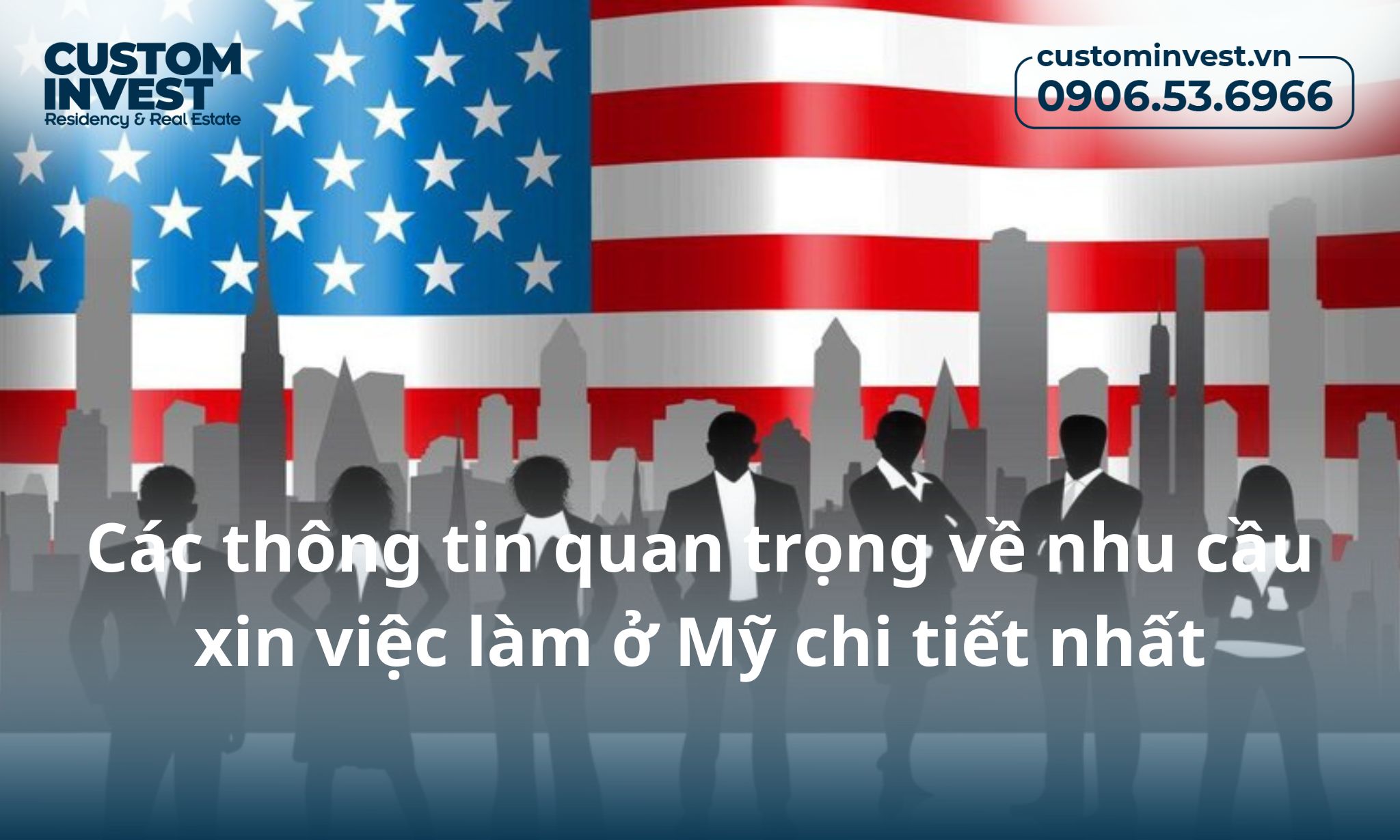 xin việc làm ở mỹ